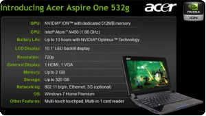 Acer Aspire One 532G Acer Aspire One 532G